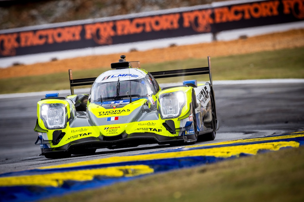 Mikkel Jensen kæmper for mesterskabssejr i IMSA-finale. 
(Foto: TDS Racing)